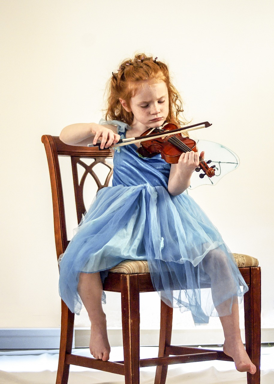 violin child girl music 1617972